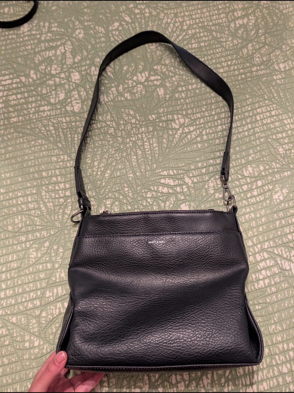 Matt & Nat Pebbled Leather Crossbody Bag